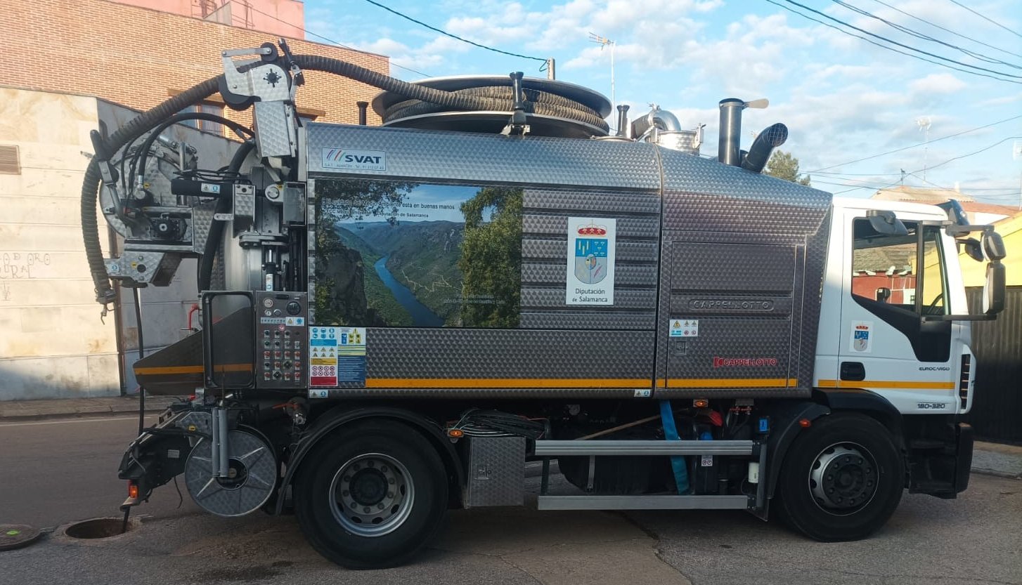 Servicio de limpieza de acantarillado y depuradoras