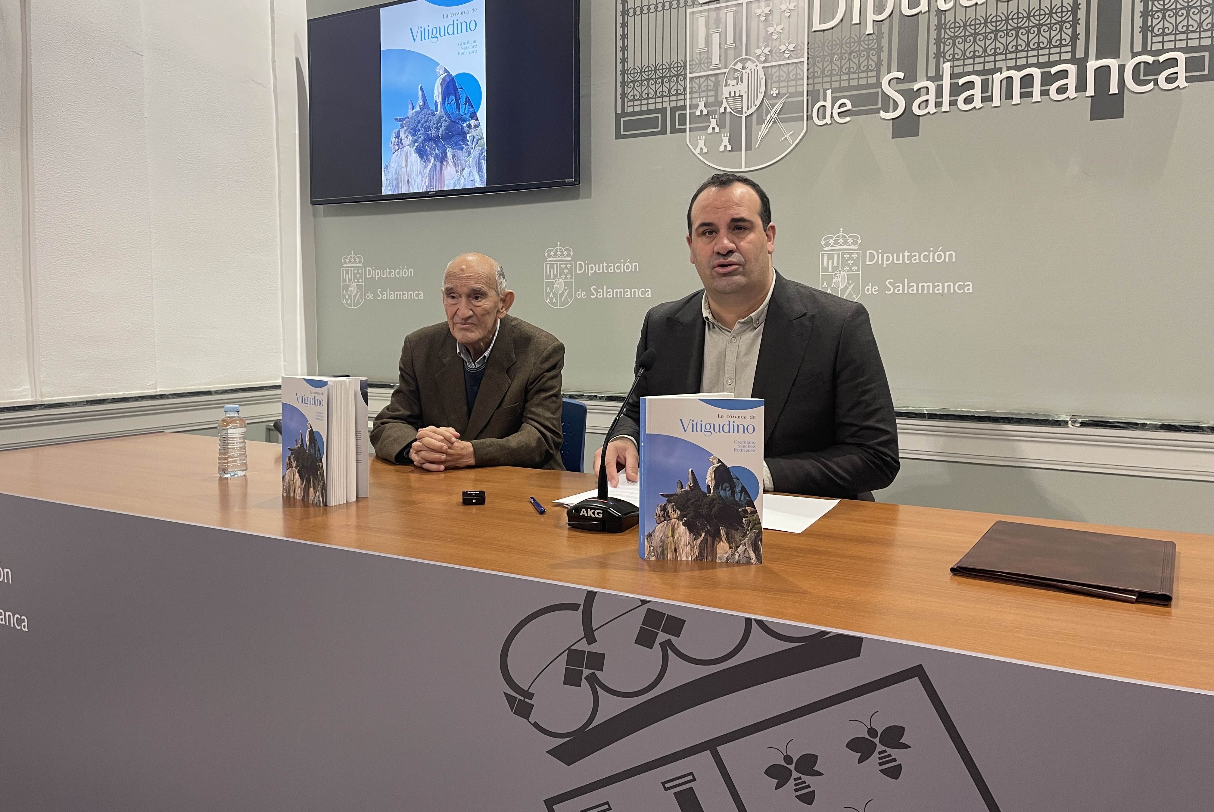 La Diputación presenta la monografía La Comarca de Vitigudino, de Graciliano Sánchez Rodríguez